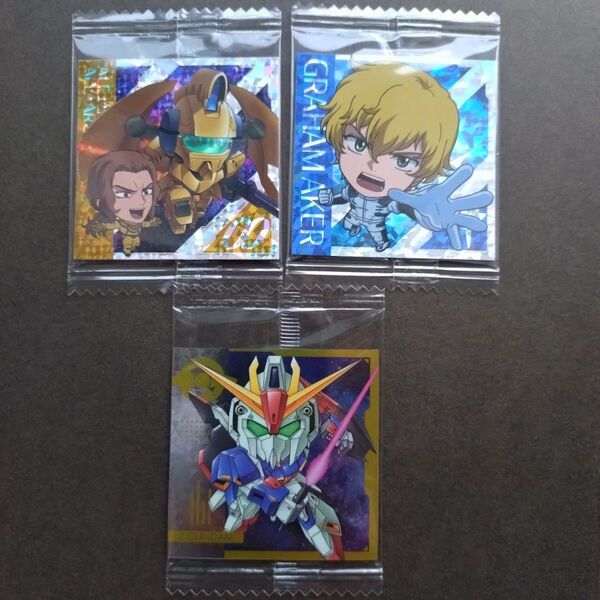 にふぉるめーしょん 機動戦士ガンダム シールウエハースvol.2 3枚セット