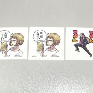 ハイキュー スクエアステッカー 田中 冴子