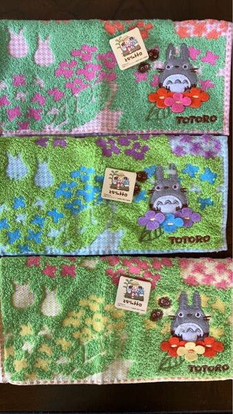 となりのトトロ ハンカチ 新品 ジブリ