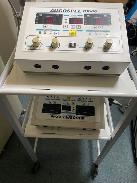 低周波DX-40稼動品です。1台の価格ですが2台希望ですともう1台出品いたします。