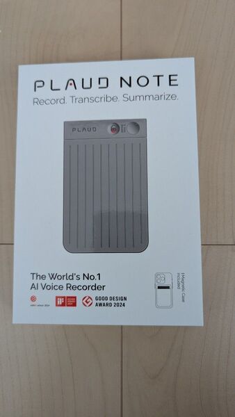 【新品未開封】PLAUD NOTE AI ボイスレコーダー 高精度文字起こし