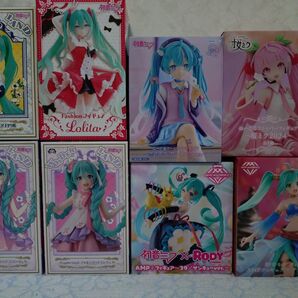 初音ミク フィギュアまとめ売り AMP ぬーどるストッパー 桜ミク lolita 白雪姫 ラプンツェル