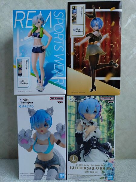 Re:ゼロから始める異世界生活 レム スイートバニー maid スポーツウェア Monster motion フィギュア