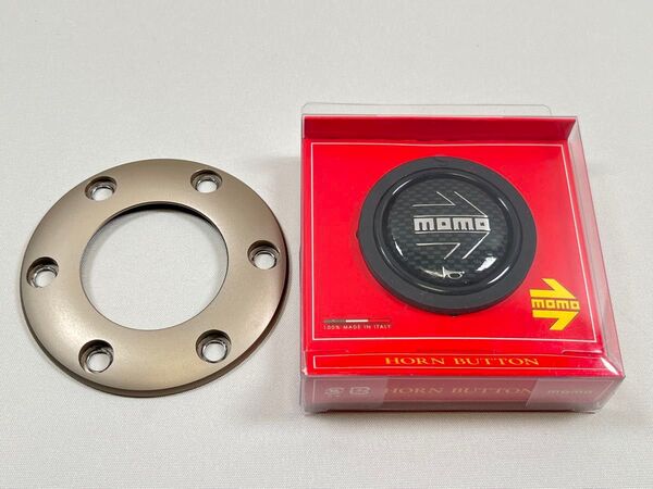 MOMO 新品ホーンボタン&中古TUNER(RACE)用センターリング②