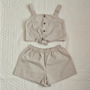 H&M 新品タグ付き サマー セットアップ 90cm