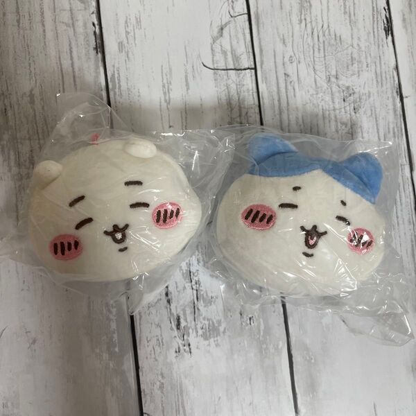 ちいかわ もちもちフェイスマスコット ちいかわ ハチワレ 2個セット