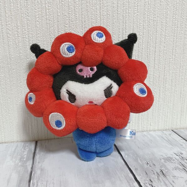 EXPO2025 サンリオキャラクターズ ミャクミャクなりきりぬいぐるみBC カラビナ付き クロミ