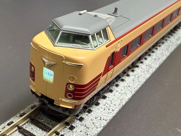 KATO 10-1690 381系〈パノラマしなの〉(登場時仕様) 6両基本セットばらし クハ381-16 1両
