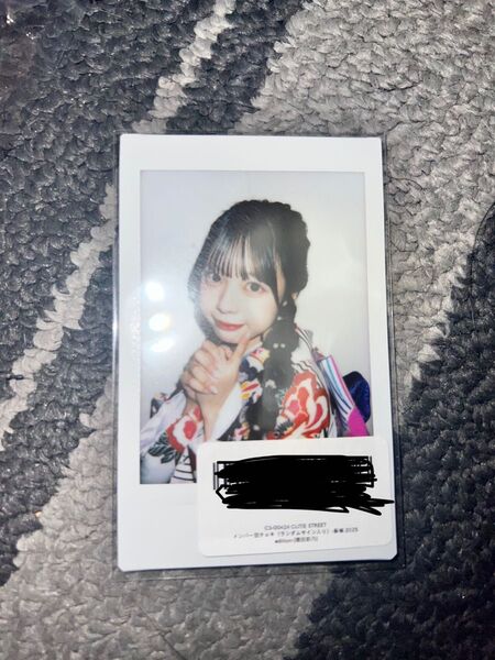 増田彩乃 ランダムチェキ風カード