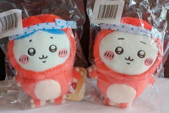 ちいかわ たこイカくじ C賞 ぬいぐるみ たこ着 ちいかわ ハチワレ コンプリート セット