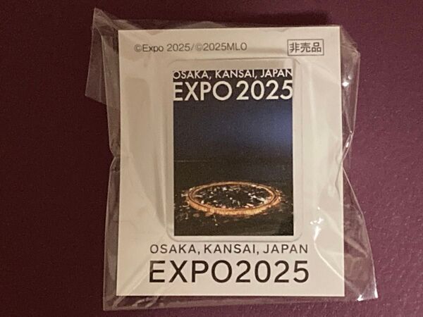 大阪関西万博 EXPO2025 5月限定ピンバッジ ピンズ 非売品 大屋根リング