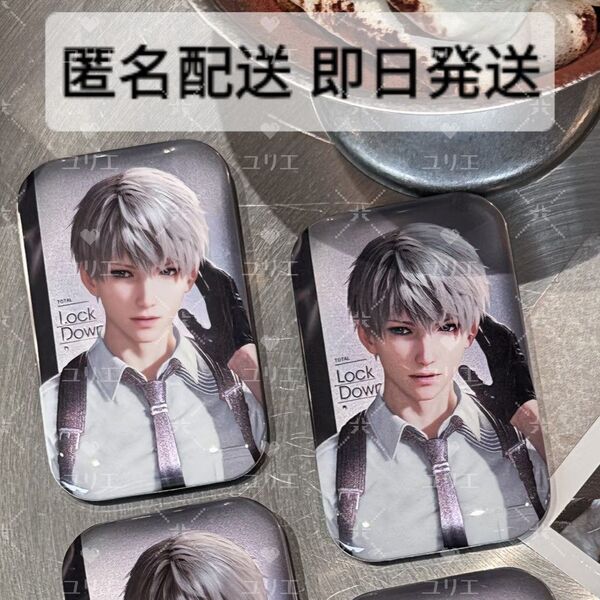 公式正規品 恋と深空 セイヤ 心影瞬間シリーズ 缶バッジ 2点セット