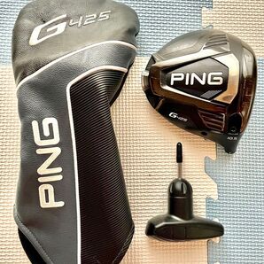 PING G425MAX10,5度 ドライバーヘッド+専用ヘッドカバー+ラチェットセット