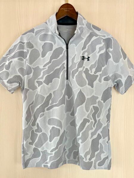 UA アンダーアーマー ジップポロシャツ 半袖