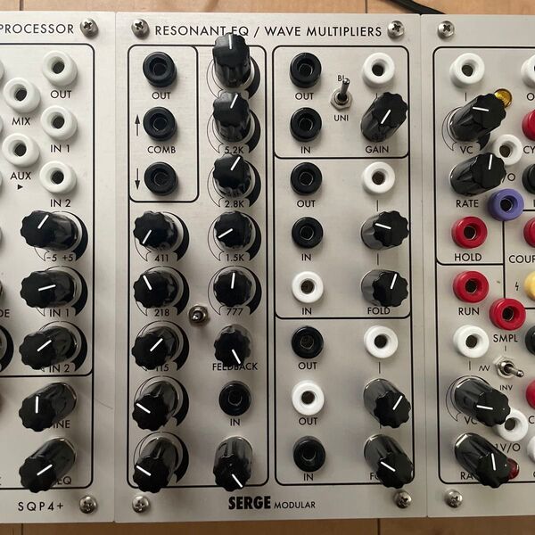 Serge Modular Resonant EQ / VCM モジュラーシンセ