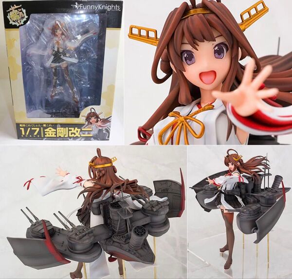 金剛改二(こんごうかいに) 艦隊これくしょん -艦これ- 1/7 完成品 フィギュア ファニーナイツ(アオシマ)
