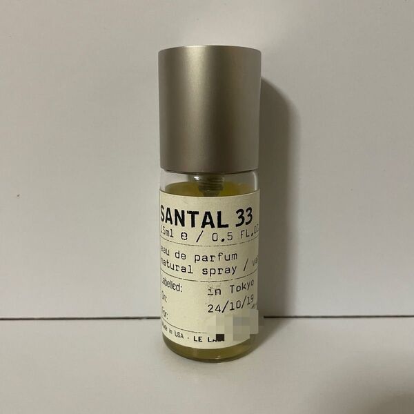 香水 LE LABO SANTAL 33 15ml