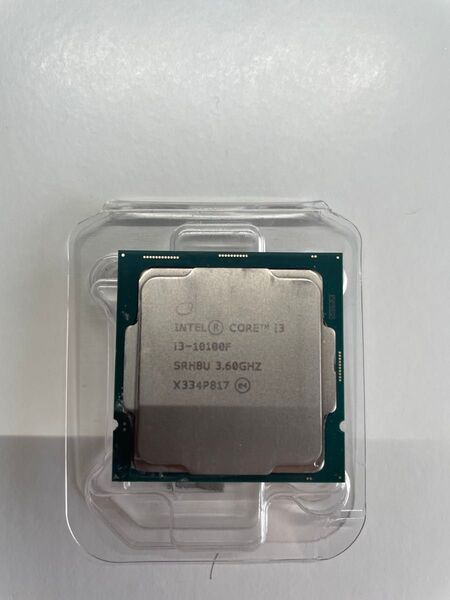 CPU INTEL CORE i3-10100F 10世代 動作確認 LGA1151