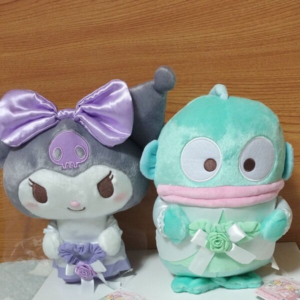推しウェディングBIGぬいぐるみ ハンギョドン、クロミ