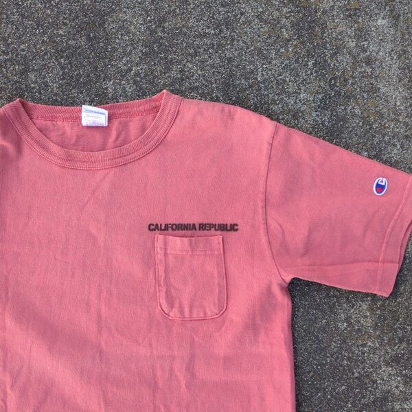 チャンピオン Champion t1011 ステンシル カルフォルニア USA Tシャツ