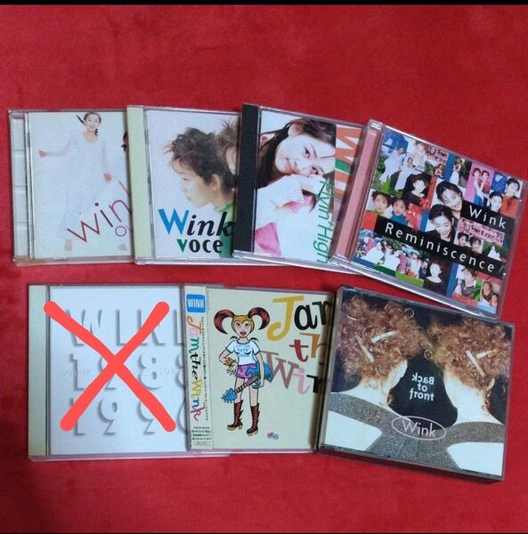 Wink ウィンク 相田翔子 鈴木早智子(さっちん) CDアルバム バラ売り