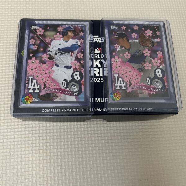 Topps 2025 MLB Tokyo Series 村上隆コラボBOX コンプセット 箱付き 大谷翔平合わせて25枚