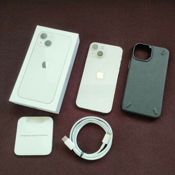 【美品】 iPhone 13 mini 128GB スターライト