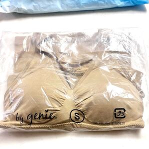 日本正規品 genie ジニエグラマーシェイプエアーフィット サイズS シルキーベージュ 補正下着 ボディシェイパー ブラキャミ