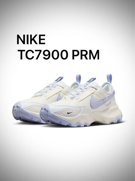 NIKE ナイキ TC7900 PRM ダッド スニーカー ホワイト × パープル 24cm
