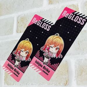 ホロライブ ReGLOSS GiGO regloss リグロス クリアしおり 一条莉々華