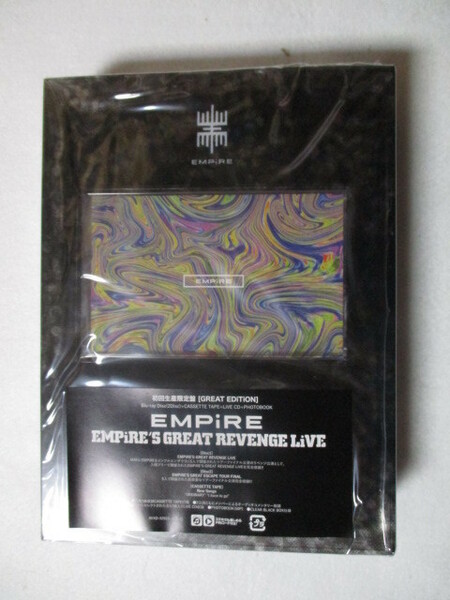 【送料無料】EMPiRE’S GREAT REVENGE LiVE／初回生産限定盤【EMPiRE／エンパイア】