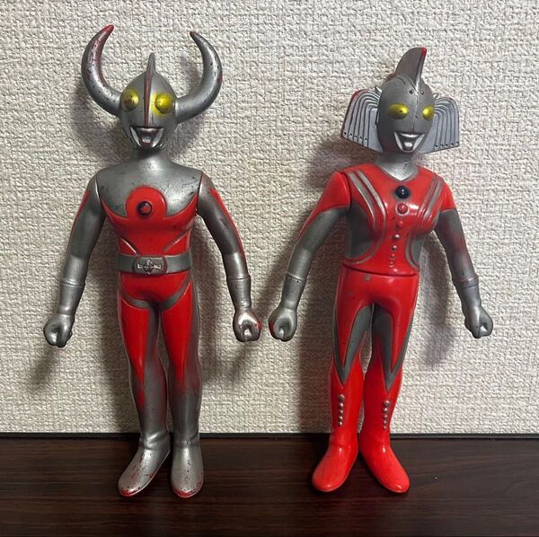 キングザウルスシリーズ ウルトラの父 ウルトラの母 ポピー ソフビ フィギュア ウルトラマンタロウ ウルトラマン 昭和レトロ