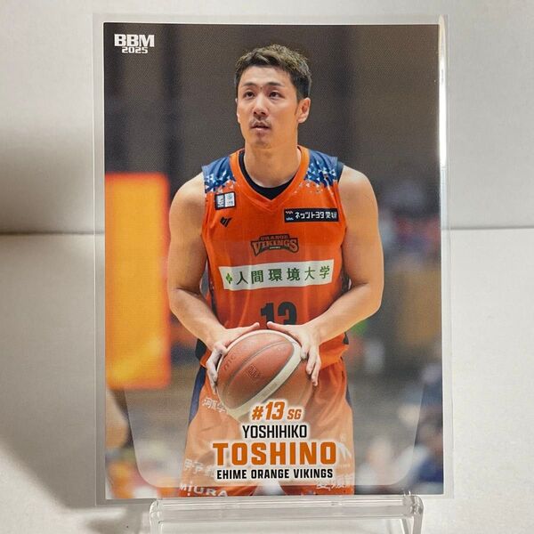 愛媛オレンジバイキングス 俊野佳彦 BBM Bリーグ 2024−25 レギュラーカード