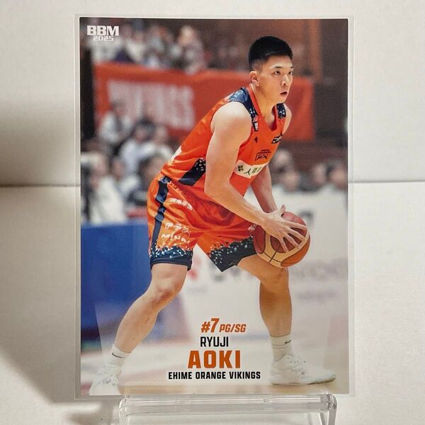 愛媛オレンジバイキングス 青木龍史 BBM Bリーグ 2024−25 レギュラーカード