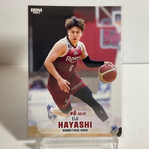 バンビシャス奈良 林瑛司 BBM Bリーグ 2024−25 レギュラーカード