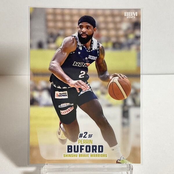 信州ブレイブウォリアーズ ペリン・ビュフォード BBM Bリーグ 2024−25 レギュラーカード