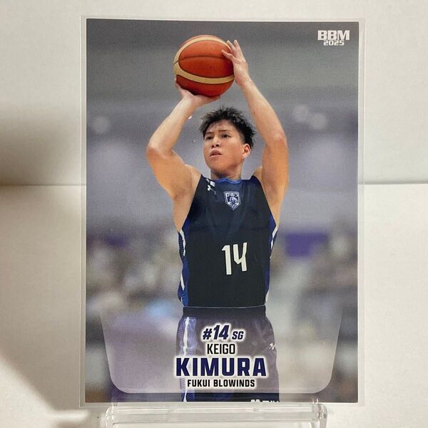 福井ブローウィンズ 木村圭吾 BBM Bリーグ 2024−25 レギュラーカード