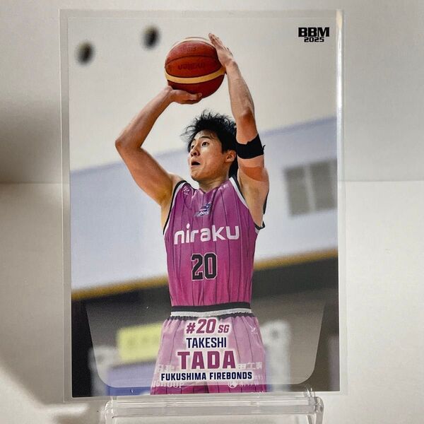 福島ファイヤーボンズ 多田武史 BBM Bリーグ 2024−25 レギュラーカード