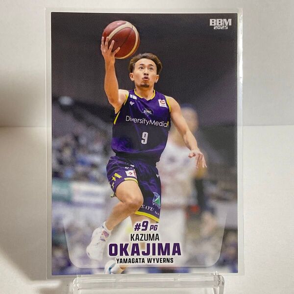 山形ワイヴァンズ 岡島和真 BBM Bリーグ 2024−25 レギュラーカード