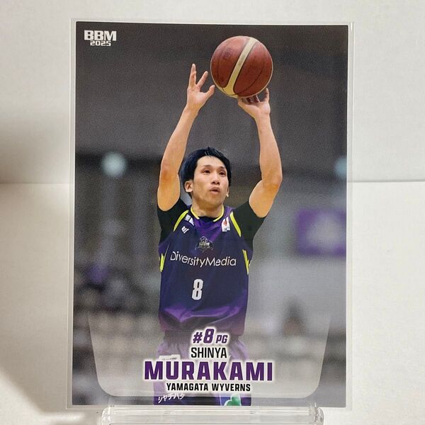 山形ワイヴァンズ 村上慎也 BBM Bリーグ 2024−25 レギュラーカード