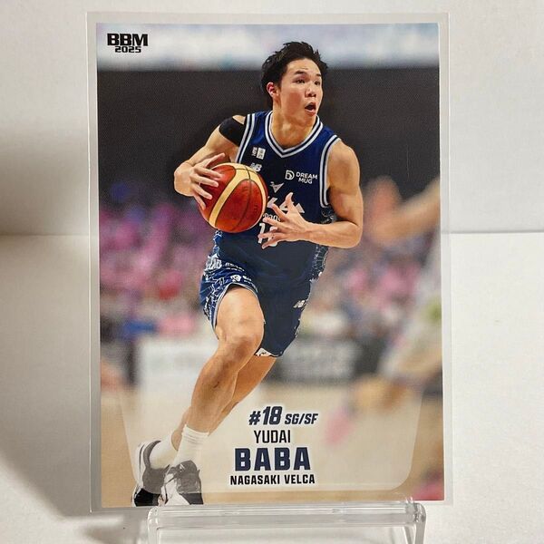 長崎ヴェルカ 馬場雄大 BBM Bリーグ 2024−25 レギュラーカード