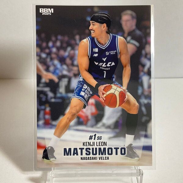 長崎ヴェルカ 松本健児リオン BBM Bリーグ 2024−25 レギュラーカード