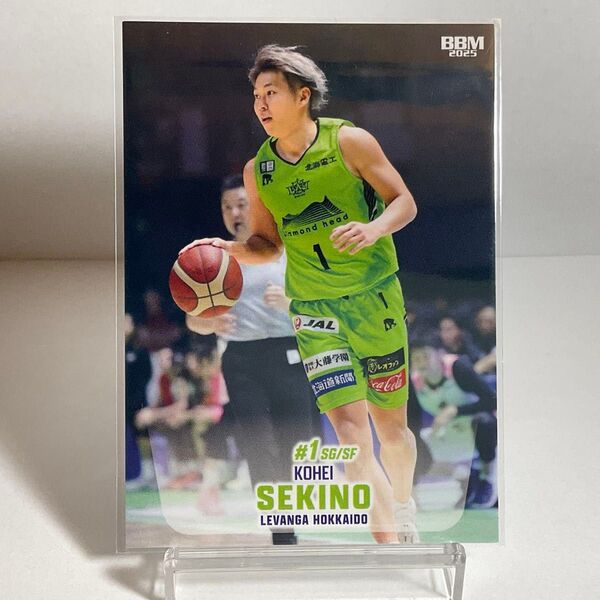 レバンガ北海道 関野剛平 BBM Bリーグ 2024−25 レギュラーカード