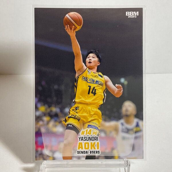 仙台89ERS 青木保憲 BBM Bリーグ 2024−25 レギュラーカード