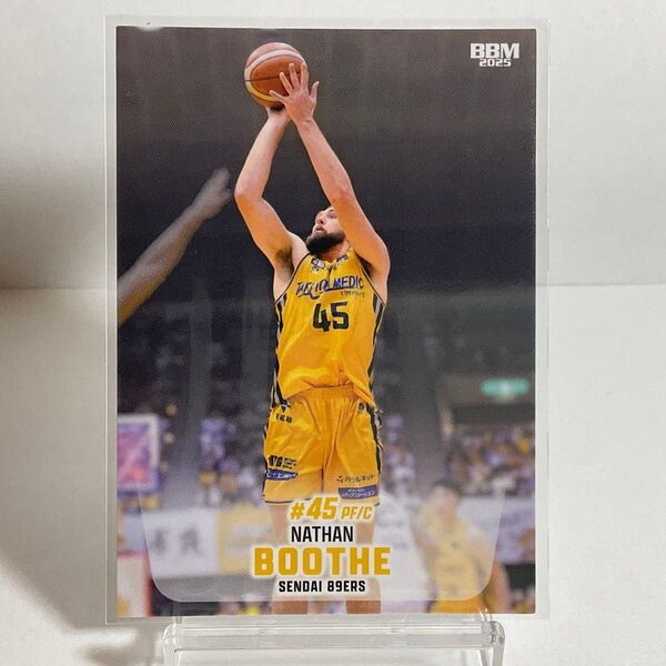 仙台89ERS ネイサン・ブース BBM Bリーグ 2024−25 レギュラーカード