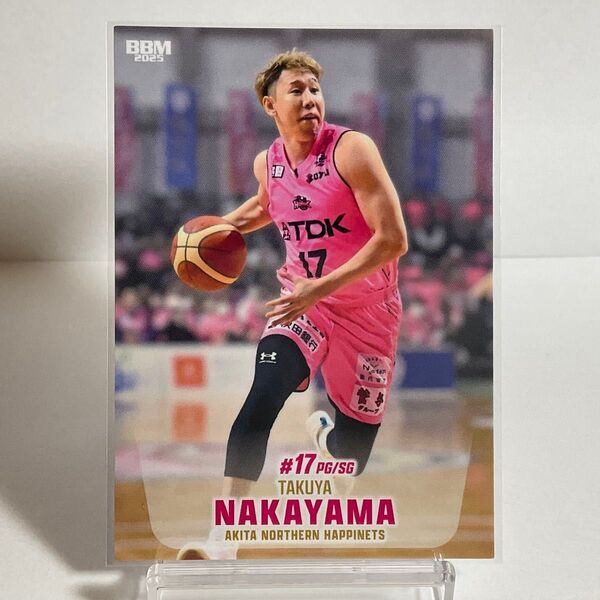秋田ノーザンハピネッツ 中山拓哉 BBM Bリーグ 2024−25 レギュラーカード