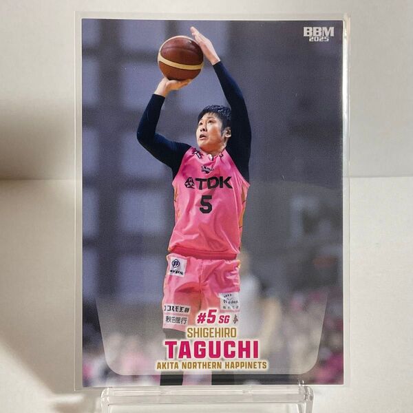 秋田ノーザンハピネッツ 田口成浩 BBM Bリーグ 2024−25 レギュラーカード