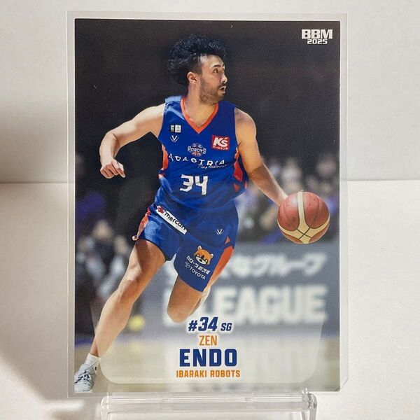 茨城ロボッツ 遠藤善 BBM Bリーグ 2024−25 レギュラーカード