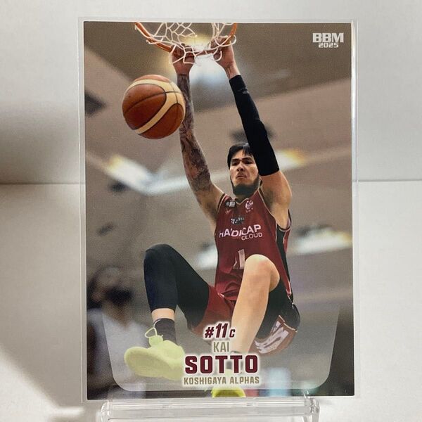 越谷アルファーズ カイ・ソット BBM Bリーグ 2024−25 レギュラーカード