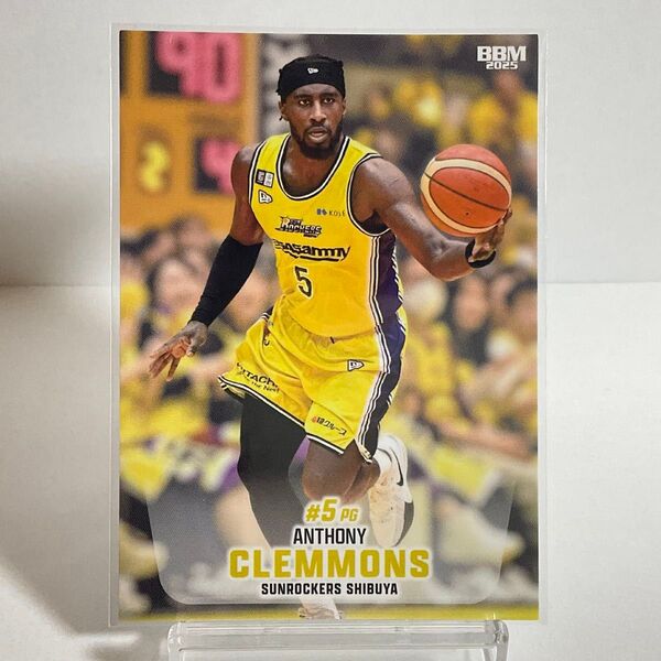 サンロッカーズ渋谷 アンソニー・クレモンズ BBM Bリーグ 2024−25 レギュラーカード